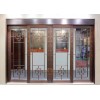 深圳銅門廠家/酒店玻璃銅門/別墅銅門/公寓銅門
