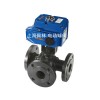 電動(dòng)法蘭三通球閥，不銹鋼三通球閥