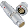 長(zhǎng)方捷連接器 7芯推拉自鎖插頭插座 電子儀器儀表測(cè)試線束