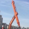 伸縮臂廠家14-30米12噸挖掘機型號選配，可挖深度來電咨詢