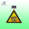 三角形警告標志 太陽能減速慢行標志廠家直供